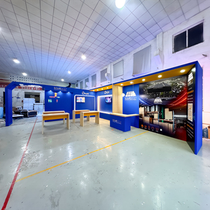 Stand de Exhibición de Alta Tecnología Reutilizable, Personalizado con Marca, Tamaño Modular de 8x16m, con Pantalla LED, Stand de Exhibición Key Energy para <span class=keywords><strong>Intersolar</strong></span> Europe - Product Image 3