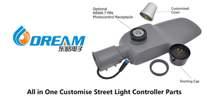 Cappuccio di Protezione NEMA Prefabbricato DREAM per Protezione Immediata delle Prese di Controllo dell'Illuminazione <span class=keywords><strong>Intelligente</strong></span> - Product Image 6