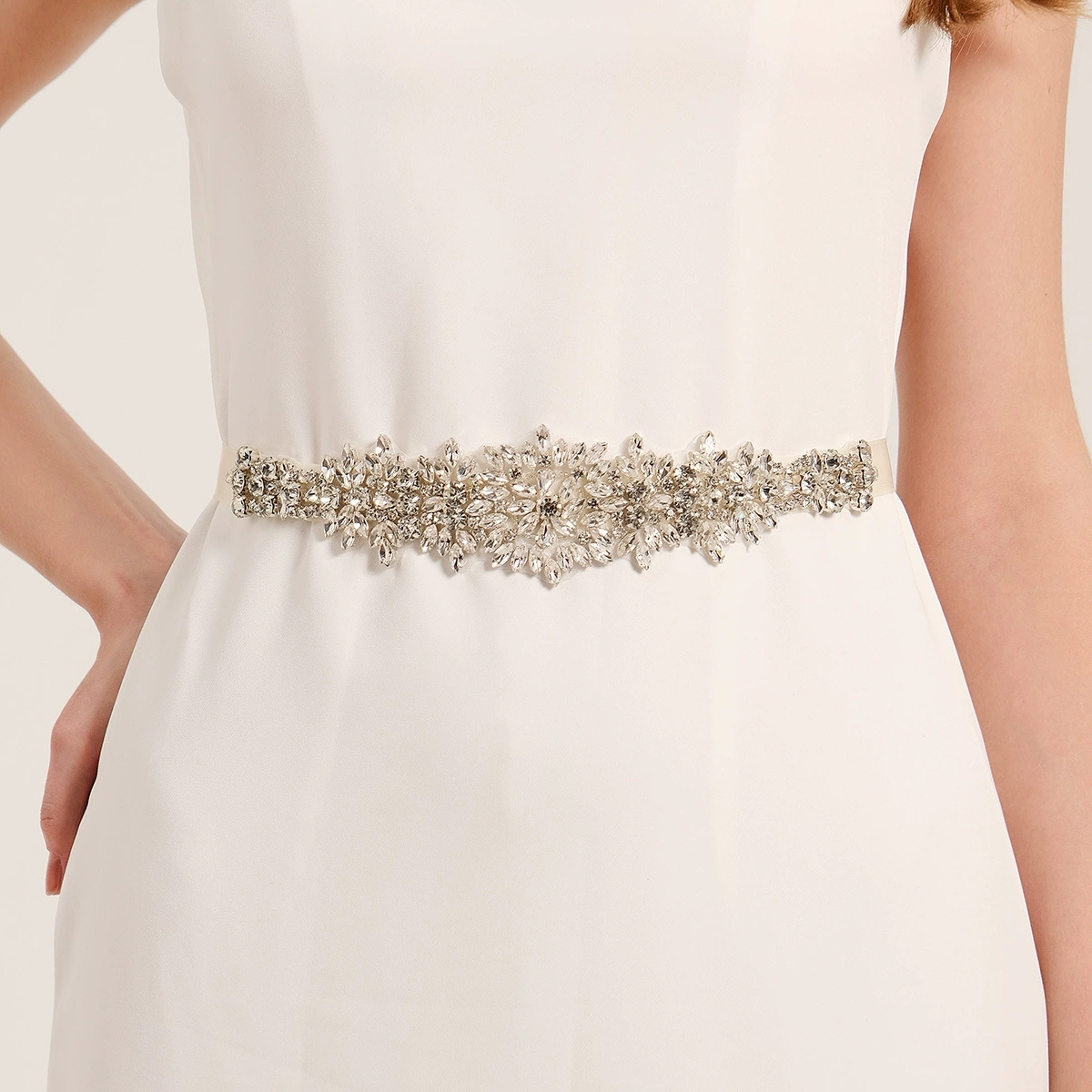 wedding dress diamond belts elegant and stylish accessories - Main Image