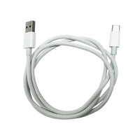 Kabel Data Ungu 5A Hemat Energi untuk Ponsel dan Tablet USB ke Type-C Pengisi Daya Cepat 100cm Tahan Lama
