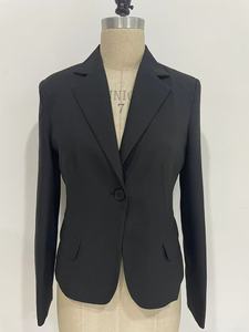 2025 phổ biến của phụ nữ đôi ngực giản dị Blazer phù hợp với nhỏ chống nhăn dệt phương pháp - Product Image 1