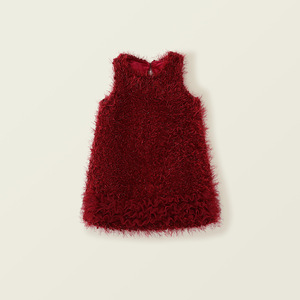 Fabricant de vêtements 2025 nouvel an filles vêtements ensemble enfants filles rouge princesse robe <span class=keywords><strong>pull</strong></span> deux pièces tenue - Product Image 1