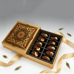Boîte-cadeau de luxe en carton rigide pour dattes, <span class=keywords><strong>vide</strong></span>, pour l'emballage et la présentation de dattes, idéale pour les célébrations festives - Product Image 2