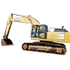 중고 굴삭기 Komatsu PC400 -7 고성능 굴착기가 장착 된 일본 오리지널 유압 크롤러 굴삭기