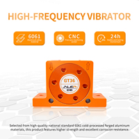 Vibrateur pneumatique industriel sans huile et silencieux JVLER GT Series GT36 pour trémie et bac