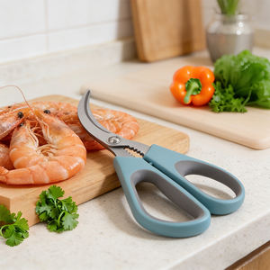 Tijeras para Mariscos de Acero Inoxidable de Alta Calidad con Corte Curvo para Limpiar Camarones, Novedad de <span class=keywords><strong>Vic</strong></span> - Product Image 3