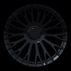 Cerchi di Lusso Americani Heritage Black Monoblock 17x11 <span class=keywords><strong>Taycan</strong></span> 21 20 5x130 22 per Porsche, Ruote in Lega Forgiate Personalizzate da 19 Pollici - Product Image 3