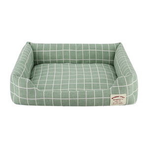 Reversible Hunde betten Multi Muster quadratische Haustier betten wirtschaft liches Hunde bett - Product Image 2