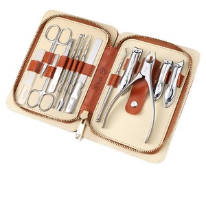 Paie 13-Piece Manicure Set Stainless Steel Portable <b>Nail</b> Care Tools For Home Use Men Women - Product Image 5