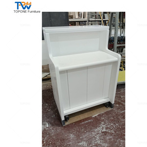 Trắng đơn bề mặt rắn kiểm tra trong truy cập sân bay đồ nội thất hộ chiếu bàn thiết kế - Product Image 5