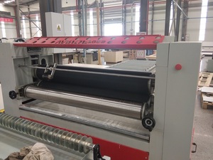Épandeur de colle double face Vario Press modèle 6213 pour applications de menuiserie, <span class=keywords><strong>table</strong></span> de travail de 2200 mm, 380 V, 1,5 kW, facile à utiliser - Product Image 3
