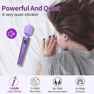 Potente y Silencioso Masajeador con Carga Magnética, Vibrador Clásico con Ajuste Flexible de 360° para Mujeres - Product Image 3