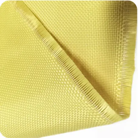 Vàng dệt kim chống cháy Aramid vải cho workwear chức năng dệt