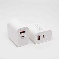 Cargador de pared USB tipo C para iPhone, adaptador de pared de carga rápida, cable de carga rápida, 20W, cargador de 20W, enchufe de carga