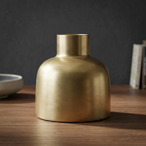 Metallic Durable and Lightweight <b>Gold</b> Plated Flower <b>Vase</b> Stylish Decorative <b>Vases</b> for Wedding Banquet Restaurant & Hotel Decor - Product Image 3