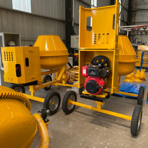 Mixer Semen Profesional 700 Liter, Mixer Beton Murah, Mesin Pencampur Beton Mini untuk Dijual - Product Image 2