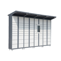 Électronique casier intelligent Campus Communautaires Ramassage Libre-service Armoire casier de livraison de colis