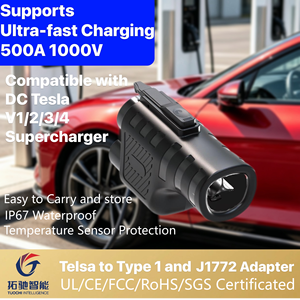 Adaptador de Enchufe para Vehículos Eléctricos NACS CCS1 OEM, 500A 1000V, Nuevo para <span class=keywords><strong>Tesla</strong></span> Model3/Y/X/S/Cybertruck Supercharge - Product Image 2