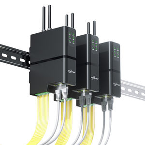 เกตเวย์อุตสาหกรรม <span class=keywords><strong>IoT</strong></span> แบบติดตั้งบนราง DIN รองรับ 4G/Ethernet MQTT สำหรับเครื่อง CNC ใช้เป็นเราเตอร์ รับส่งข้อมูลสำหรับวงจรรวมอุตสาหกรรม - Product Image 1