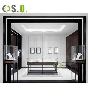 Kiosco de exhibición de joyería al por menor a la venta Diseño de quiosco de escaparate de centro comercial de joyería - Product Image 3