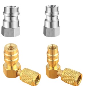 Conector de Conversión de Alta y Baja Presión para Automóviles Mitsubishi R134a, Conector Metálico para Equipos de Refrigeración y Aire Acondicionado - Product Image 5