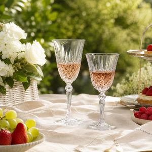Copas <span class=keywords><strong>de</strong></span> Vino Vintage Transparentes <span class=keywords><strong>de</strong></span> la Marca LUYI al por Mayor, Ideales para Bodas, Ecológicas y Aptas para Lavavajillas - Product Image 5