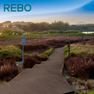 พื้นระเบียงไม้ไผ่สีเข้ม <span class=keywords><strong>REBO</strong></span> รุ่นโมเดิร์น เป็นมิตรกับสิ่งแวดล้อม ทนทาน หนา 18 มม. กันลื่น กันน้ำ กันไฟ เคลือบน้ำมัน รับประกัน 5 ปี ติดตั้งง่าย - Product Image 4