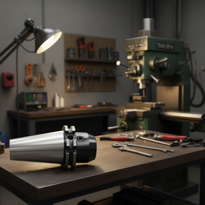 Mandrin de fraisage de type Fervi Weldon pour l'usinage des métaux - Product Image 3