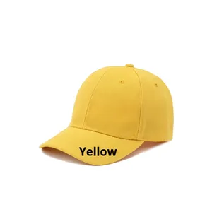 Wholesale Factory Custom Logo Adults <b>Children</b> Size 6 Panel Cheap Plain Blank <b>Baseball</b> <b>Caps</b> Custom Logo - Product Image 2