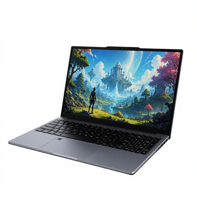 Factory Cheap 15.6"Laptop Intel I7-6500U 1TB Business Laptop with Fingerprint Recognition Keyboard Backlight New Used Gaming