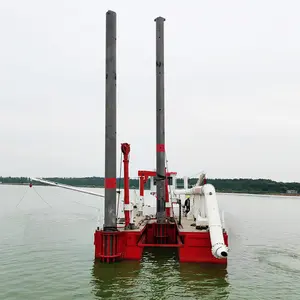 China Low Price Cutter Suction River Sand Dredger and Sea Dredging Machine for Sale river sand dredger