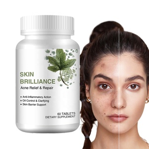 <span class=keywords><strong>ยา</strong></span>แก้สิวอาหารเสริมสมุนไพร Centella Asiatica พร้อมเม็ดทำความสะอาดป้องกั<span class=keywords><strong>น</strong></span>สิว - Product Image 1