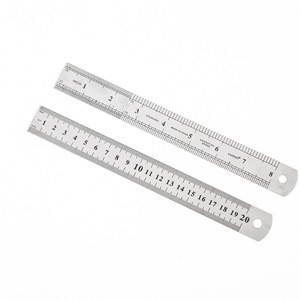 Linyu Ly12 20Cm Chất Lượng Cao Straight Edge Kim Loại Cai Cai Cai Cai Từ Phúc Jian Cho Đo - Product Image 1