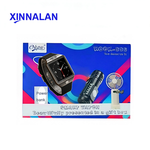 Set Smartwatch Best Seller con Cuffie TWS, Ventilatore Portatile, Collana con Altoparlante 7-in-1, Regalo Outlet di Fabbrica Rock-006 - Product Image 2