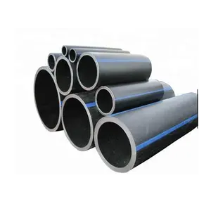 Gaotong, лидер продаж, низкая цена, черный синий цвет, Pn16 Pe100, пластиковая водопроводная труба Pp Pe Hdpe