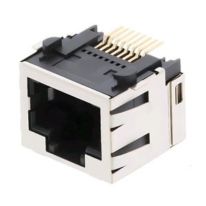 Без магнитного с поверхностным креплением светодиодов SMD RJ45 разъем GWX-SMT-S9-88-TR - Product Image 1