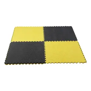 Karpet Karate bantalan busa EVA interlock 3cm, tikar latihan seni bela diri untuk gym 100x100 untuk taekwondo