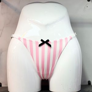 Pantalones de Mujer de Moda, Estilo Sexy, Color Sólido, Estampado con Lazo y Letras, de Cintura Media, de Alta Gama, Corte Triangular - Product Image 6