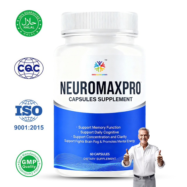 OEM Neuromax Pro Brain Capsules for Memory & Focus Enhancement  Nootropic Supplement for Mental Clarity Memory Booster Capsules