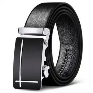 High Quality Drop Shipping Men Classic Vintage luxury Design Strap Cow Genuine Leather Belt Export From Bangladesh