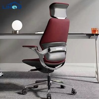 Chaise de bureau professionnelle en cuir, chaise de direction pivotante ergonomique, réglable en hauteur, dossier haut inclinable, pour pause déjeuner, atelier informatique
