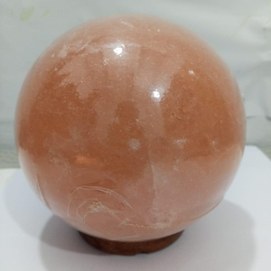 Wholesale Ball <b>Carved</b> Night Light Powered Electrical Plug Pink Himalayan Salt Lamp for Relieve Salt Lamp - Product Image 4
