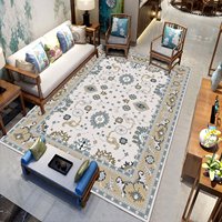 Tapis d'intérieur modernes de luxe, fabriqués à la machine, antidérapants, écologiques, en polyester, pour la maison et l'hôtel, style bohème, tapis de salon