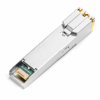 Transceiver Fibre Optique Cuivre SFP-GE-T 1G, Interface RJ45 100m, SFP-T 10Gbase-T Optica Networks YXFiber FTTX Réseau LAN Filaire