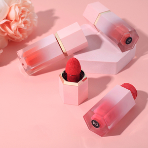 Emballage cosmétique hexagonal Tubes de fard à joues liquide Tubes de glaçure à lèvres paquets Tube vide pour fard à paupières Contour correcteur liquide - Product Image 5