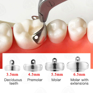 OEM autoclavable ban nhạc ma trận nha khoa với logo tùy chỉnh hướng dẫn sử dụng nguồn điện Bốn kích cỡ cho khoang cô lập và phục hồi - Product Image 3