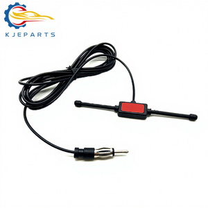 Универсальный автомобильный FM-радиоадаптер с антенной в виде овечьего рога и кабелем-жгутом для автомобильной магнитолы - Product Image 1