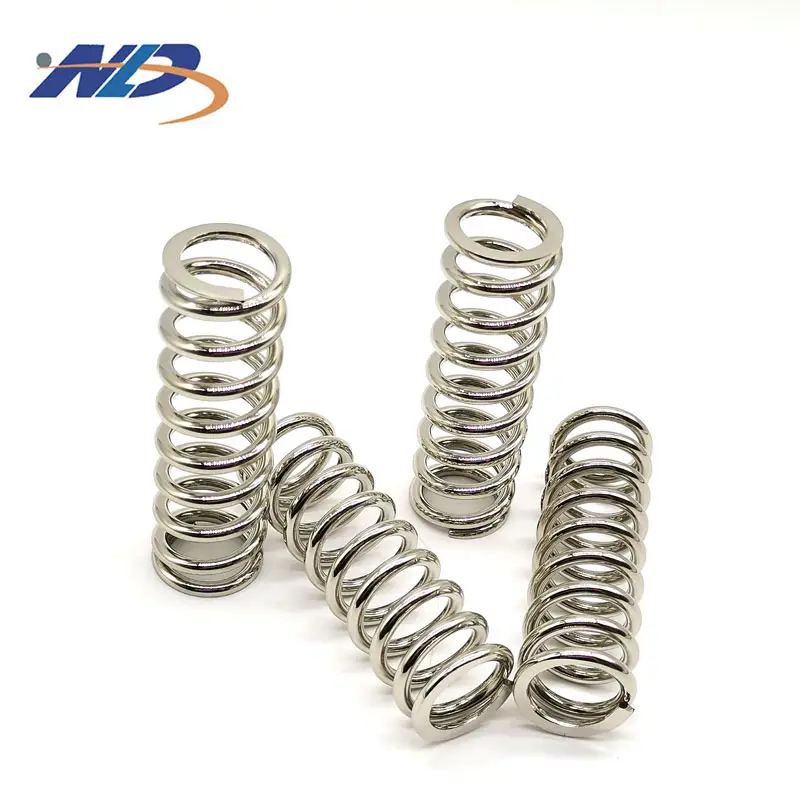 Custom piano wire stainless steel concial ball pen large diameter coil compression spring