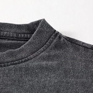 Camiseta de Moda Urbana, Estilo Vintage, Lavado Ácido, 100% Algodón Premium, de Alta Calidad, con Logotipo Personalizado del Fabricante - Product Image 3