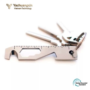 Titanium Multi Tool EDC Outdoor Survival Bottle Opener Screwdriver Camping Gear All In One Portable <b>Utility</b> Card - Product Image 4